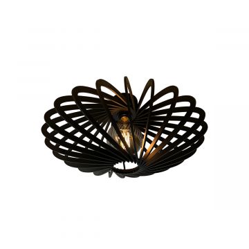 Stijlvolle plafondlamp in het zwart - productfoto