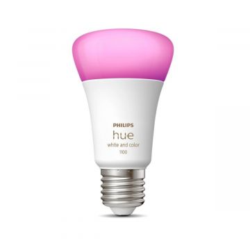 Philips Hue White & Color E27 LED-lamp | dimbaar, 1055 lumen, 16 miljoen kleuren - productfoto
